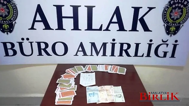 Malatya Polisinden Kumarcılara Geçit Yok