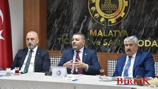 Malatya TSO'da Hafriyatçı Ve İş Makinecilerin Sorunları Konuşuldu