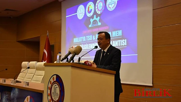 Malatya TSO'da İşverenlere Mesleki Eğitim Teşvikleri Anlatıldı