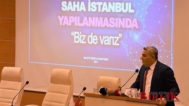 Malatya TSO'da SAHA İstanbul Malatya Buluşması Düzenlendi