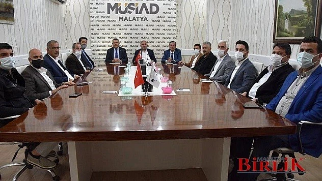 Malatya TSO'dan MÜSİAD Malatya Şubesi'ne Ziyaret