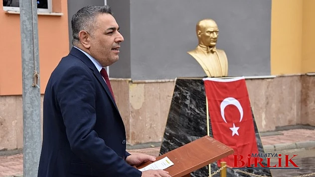 Malatya TSO, Okul Bahçesine Atatürk Büstü Yaptırdı