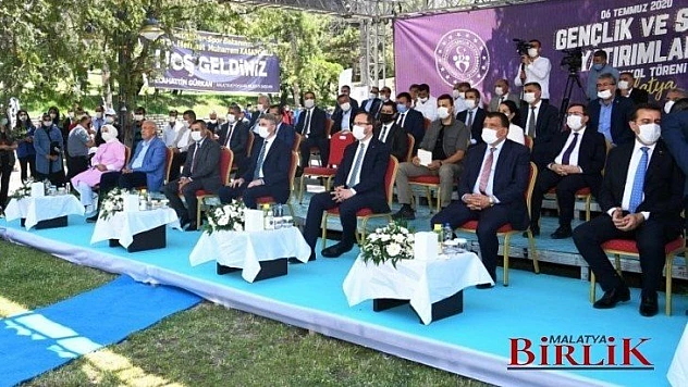 Malatya'ya Gençlik ve Spor Yatırımları Kazandırılıyor
