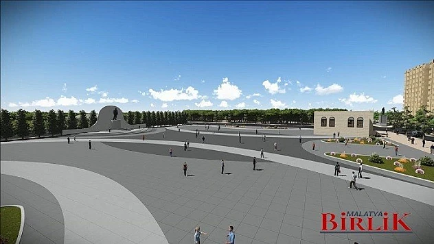 Malatya'ya Yeni Meydan Ve Tören Alanı Kazandırılıyor