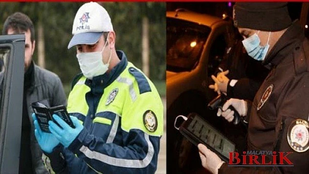 Malatya'da 19 Kişiye Coronavirüs Cezası Kesildi