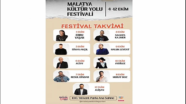 Malatyalılar Kültür Yolu Festivali'ne Davet Edildi: Ailece Katılım Teşvik Ediliyor