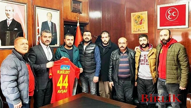 Malatyaspor Taraftarlar Derneğinden Başkan Avşar'a Ziyaret