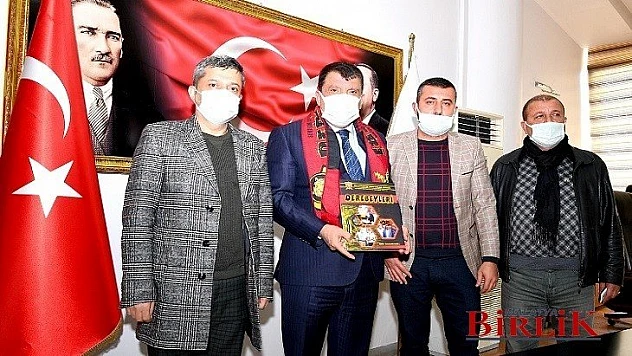 Malatyaspor Taraftarlarından Başkan Gürkan'a Ziyaret
