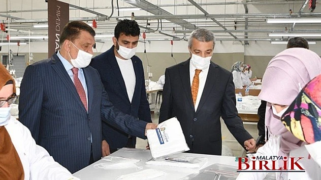 Maske Üretimini Daha da Artırmayı Planlıyoruz