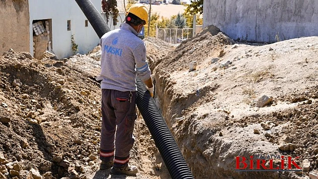 MASKİ, Battalgazi Kadıçayırı'nın Kanalizasyon Sorununu Çözüyor