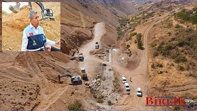 MASKİ Erkenek'te Çalışmalarına Devam Ediyor 