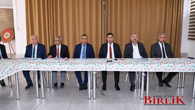 MASKİ Genel Müdürü Memet Mert, Kuluncak Muhtarıyla Toplantı Yaptı