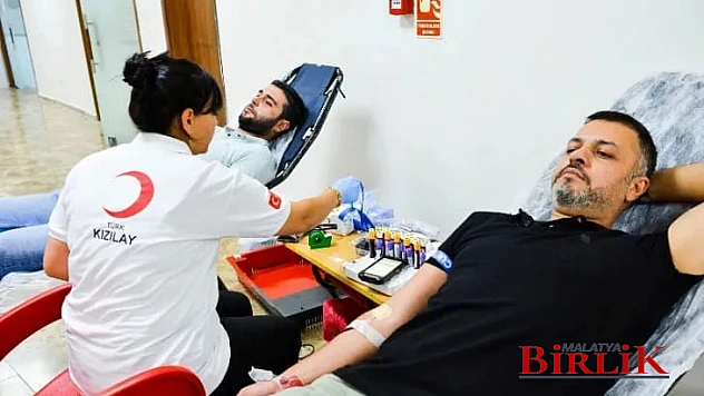 MASKİ Personellerinden Kan Bağışı