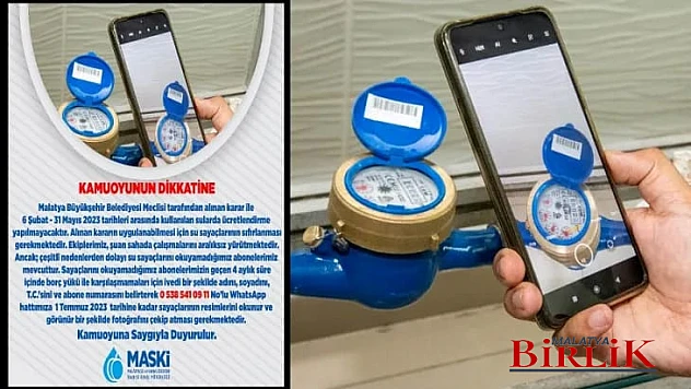 MASKİ Sayaçları Sıfırlıyor