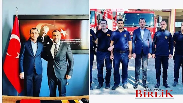 Meclis Üyesi Karakaş'tan İtfaiye Teşkilatına Ziyaret