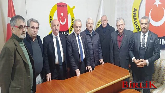Meclis Üyesi Murat'tan Anadolu Basın Birliği'ne Ziyaret