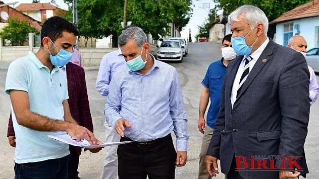 Melekbaba Mahallesinde'ki Değişim Hizmetlerine Devam Ediyor