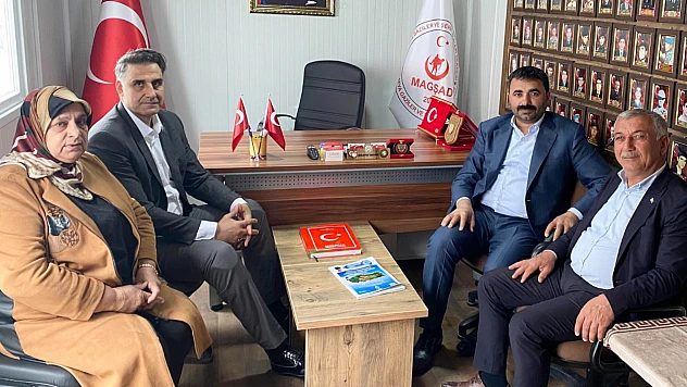 MHP'den Başkan Aldemir'e Ziyaret