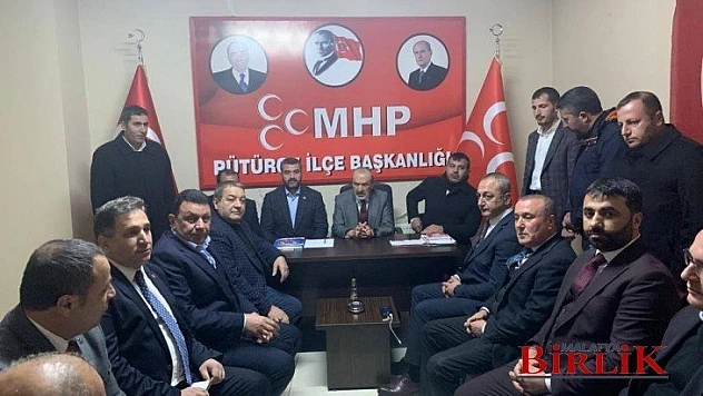 MHP Heyeti, Doğanyol ve Pütürge İlçelerinde İncelemede Bulundu