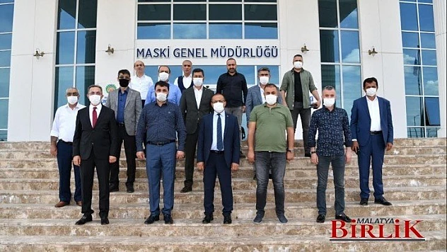 MHP İl Başkanı Mesut Samanlı'dan MASKİ Genel Müdürlüğüne Ziyaret