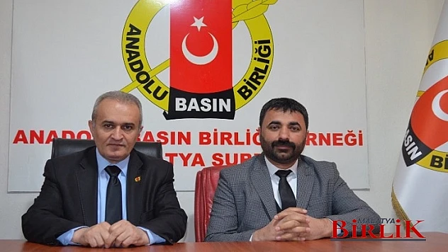 MHP İl Başkanı Mesut Samanlı'dan Anadolu Basın Birliği'ne Ziyaret