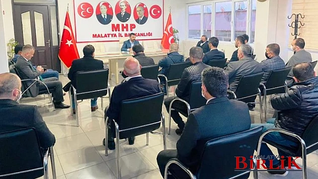 MHP Malatya Teşkilatından Yoğun Ziyaret Trafiği Devam Ediyor