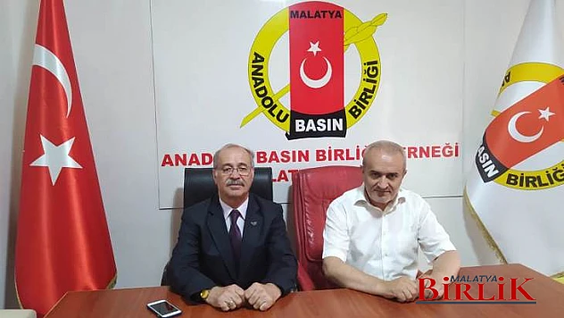 Millet Partisinden Anadolu Basın Birliği Malatya Şubesi'ne Ziyaret