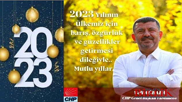 Milletvekili Ağbaba, 2023 Yeni Yılınız Kutlu Olsun