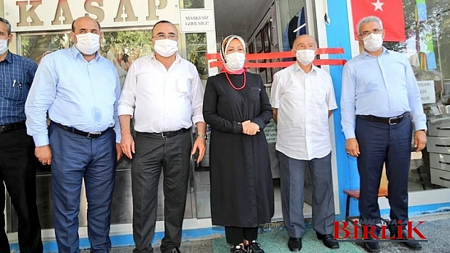 Milletvekili Çalık, Battalgazi İlçesinde Esnafları Ziyaret Etti