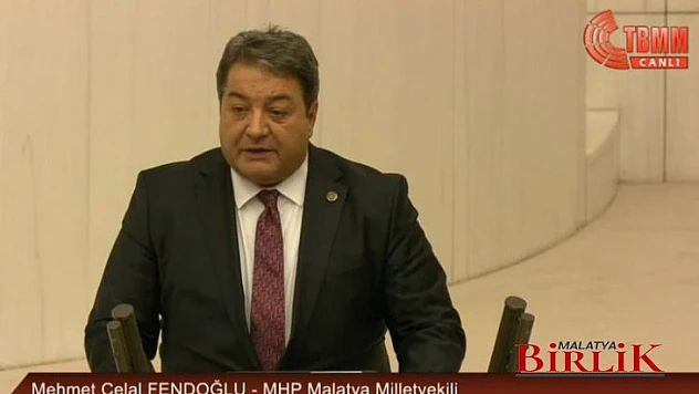 Milletvekili Fendoğlu TBMM'de Konuştu