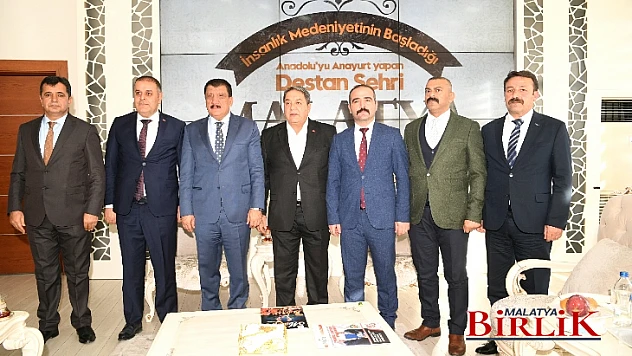 Milletvekili Fendoğlu ve MHP İl Yönetimi Başkan Gürkan'ı Ziyaret Etti