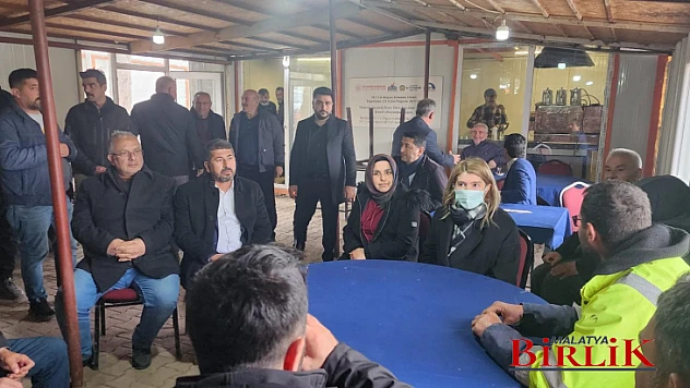 Milletvekili Ölmeztoprak, Akçadağ'da Köy Evlerini Kısa Sürede Hak Sahiplerine Teslim Edeceğiz