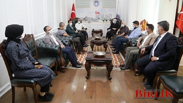 Milletvekili Yıldız'dan Başkan Güder'e Ziyaret