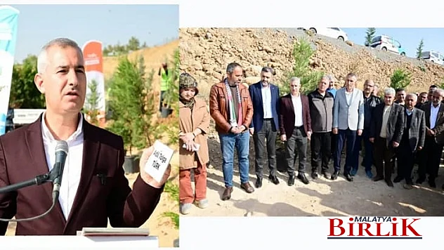 Milli Ağaçlandırma Gününe Anlamlı Bir Etkinlikte Destek Verdik