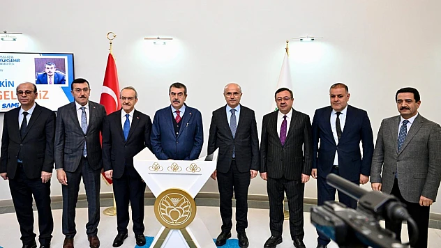 Milli Eğitim Bakanı Yusuf Tekin Malatya'da Temaslarına Başladı