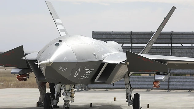 Milli İnsansız Savaş Uçağı KIZILELMA, Yerli Mühimmatla Gövde Gösterisi Yaptı