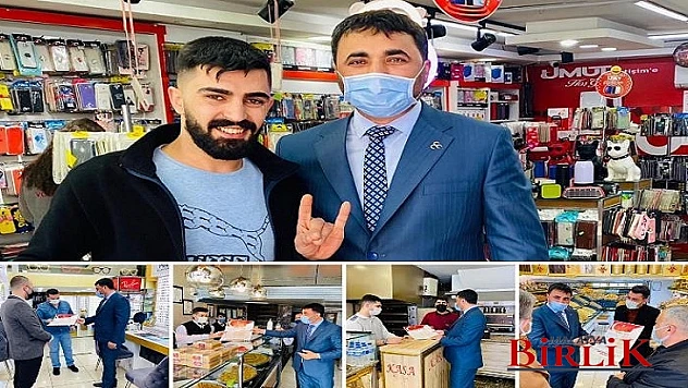 Milliyetçi Hareket Partisi İl Başkanı Samanlı Malatyalının Yanında