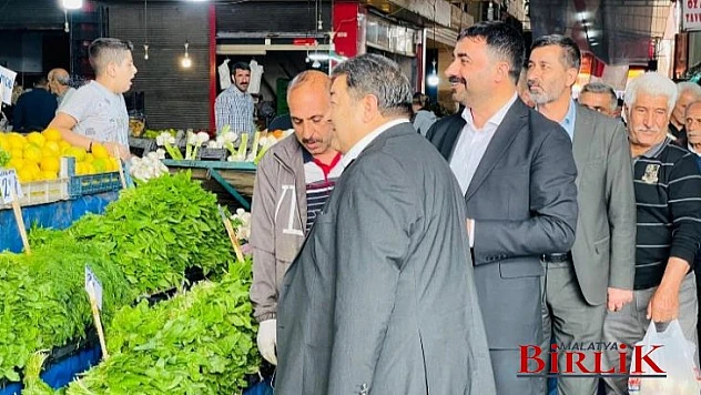 Milliyetçi Hareket Partisi Malatya İl Teşkilatı'ndan Esnaf Ziyareti