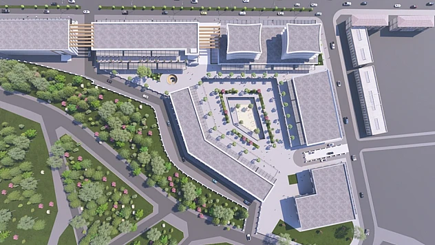 Mimarlar Odası'ndan Eski Şire Pazarı İçin Öneri Projesi: WEDDING CENTER