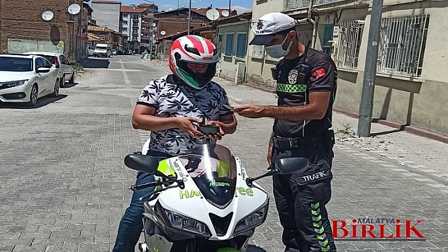 Motosiklet Denetimleri Devam Ediyor