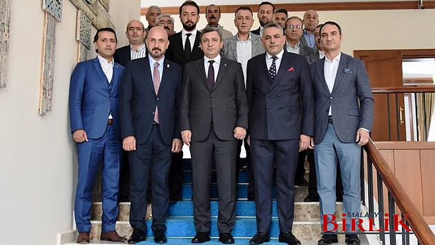 MTSO'nun yeni yönetim kurulundan Vali Şahin'e Ziyaret
