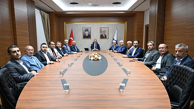 MTSO Yönetim Kurulu Üyeleri Vali Yavuz'u Ziyaret Etti