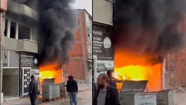 Niyazi Mahallesi'nde Akşam Saatlerinde Yangın Alarmı