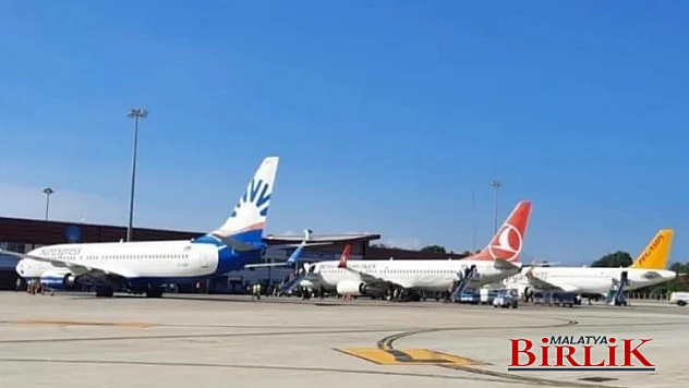 Ocak'ta Malatya Havalimanı'nda 63.037yolcuya Hizmet