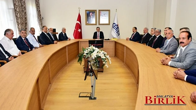 Oda Başkanlarından Vali Şahin'e Ziyaret