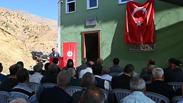 Örencik Camii Dualarla Hizmete Açıldı