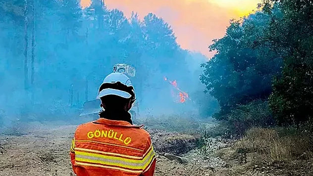 Orman yangınında görev alan gönüllüler için yeni düzenleme