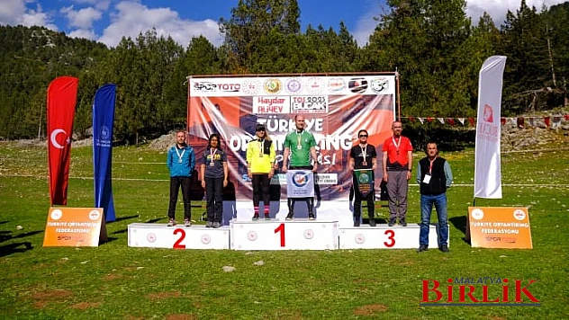 Oryantiring Türkiye Şampiyonası'nda İlimiz Sporcusu Türkiye  2.'si Oldu