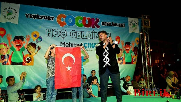 Özalper Mahallesindeki 'Yeşilyurt Çocuk Şenliği' Yoğun İlgi Altında Düzenlendi