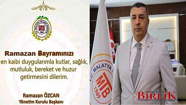Özcan, Bayram Tüm İnsanlığa Barış ve Huzur Getirsin